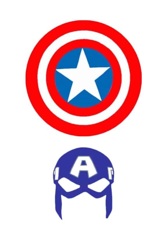 Elf On The Shelf Captain America Mask FREE Mask