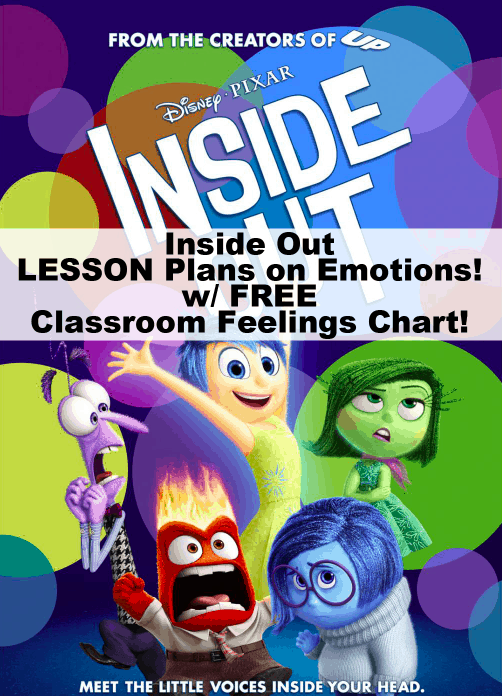 Inside Out Lesson Plans And Feeling Chart