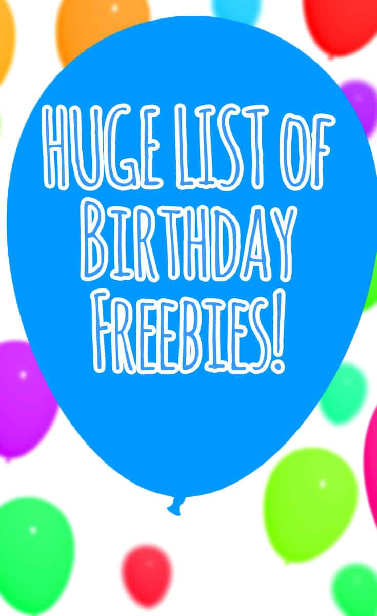 Birthday Freebies! Sign up and get the BEST Birthday FREEBIES! Enza's