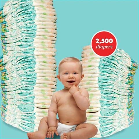 diapers for a year