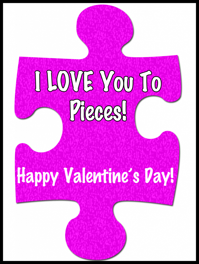 Free Printable Valentine s Puzzle Theme Enza s Bargains