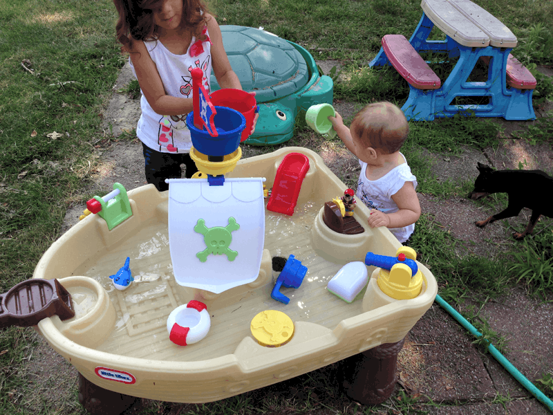 little tikes pirate water table parts