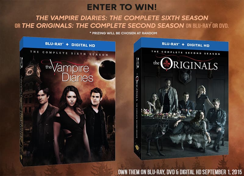 The Vampire Diaries OR The Originals On DVD