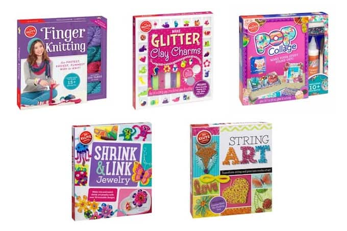 Giveaway: 5 Klutz Activity Books for Crafts (Ends 11/15)