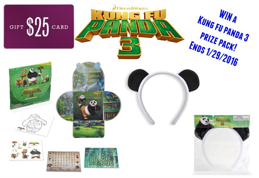 Kung Fu Panda Prize Pack (Ends 1/28)