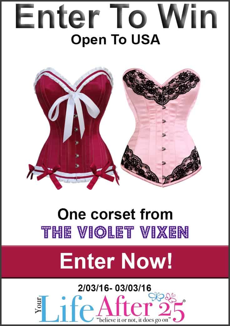 Violet Vixen Valentine Corset