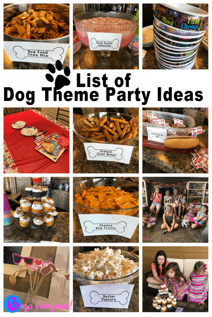 Dog Themed Party Food And Party Ideas Enza s Bargains