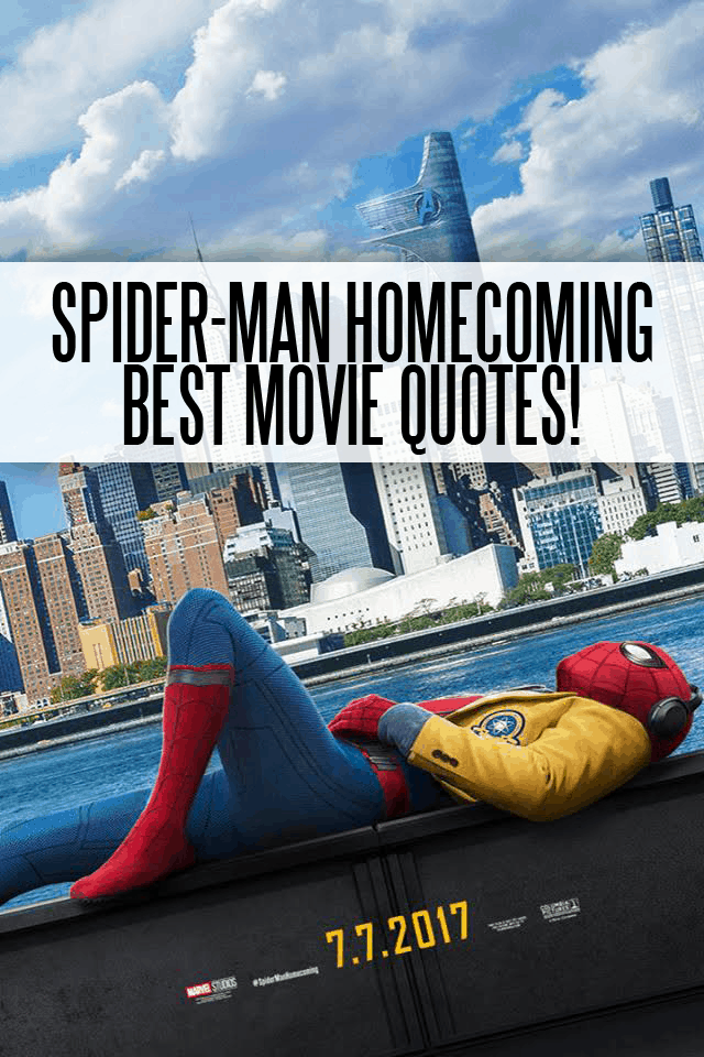 Spider-Man Homecoming Quotes - Enza's Bargains