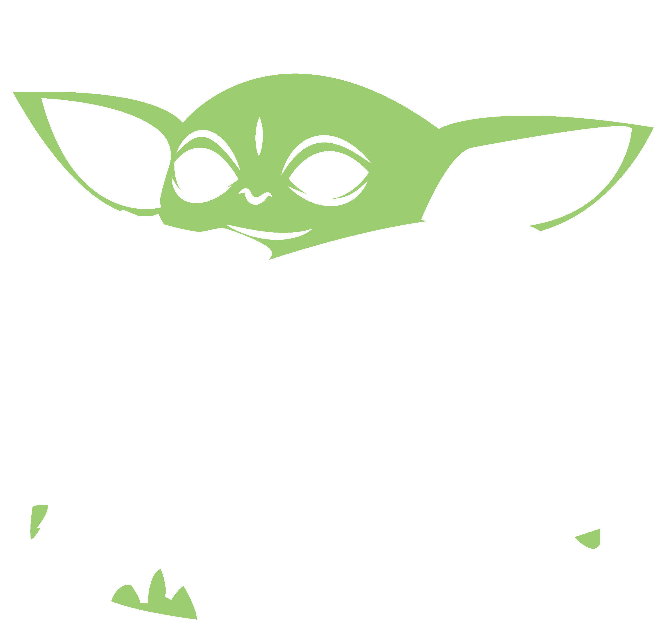 Download 218+ Vector Baby Yoda Outline Svg SVG Design FIle