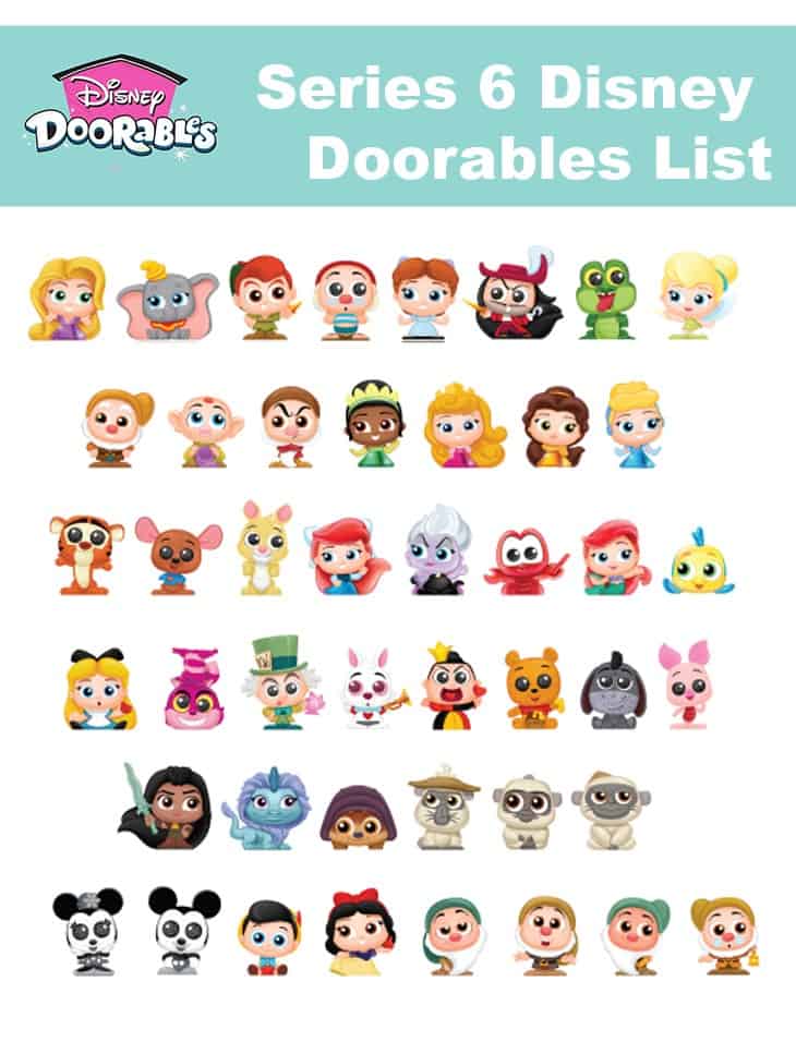 Series 6 Disney Doorables List - Collect them all! - Enza's Bargains