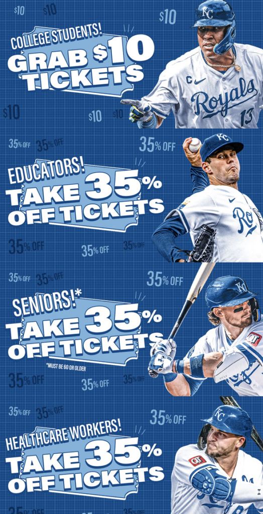 Royals Discounted Tickets