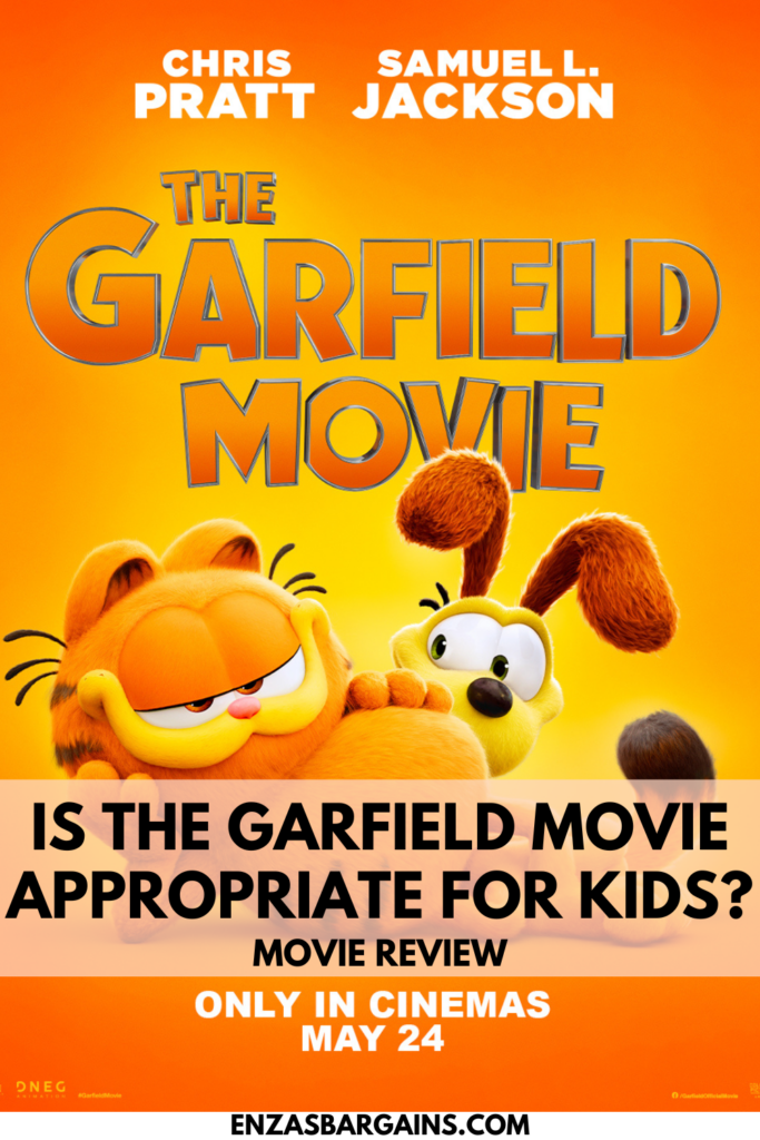 Is The Garfield Movie Appropriate for Kids