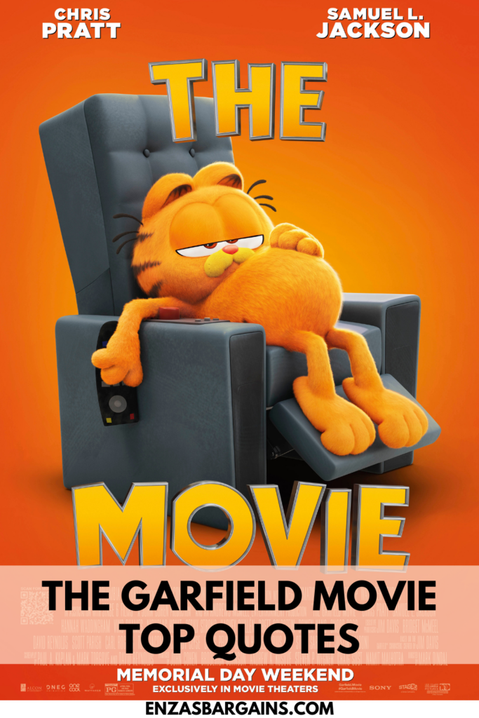 The Garfield Movie Quotes