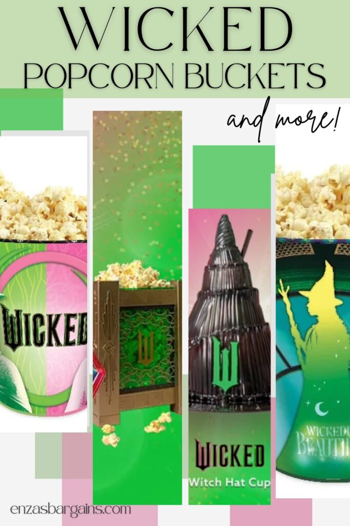 Wicked Popcorn Buckets