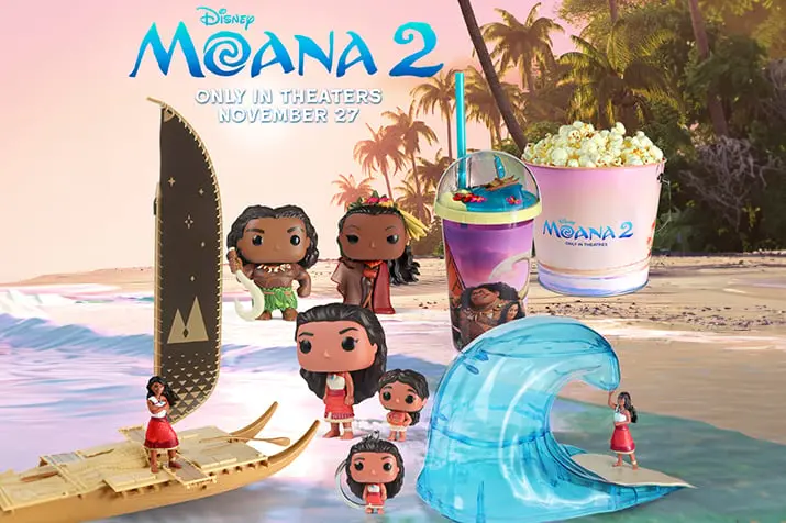 Regal Moana 2 Popcorn Bucket