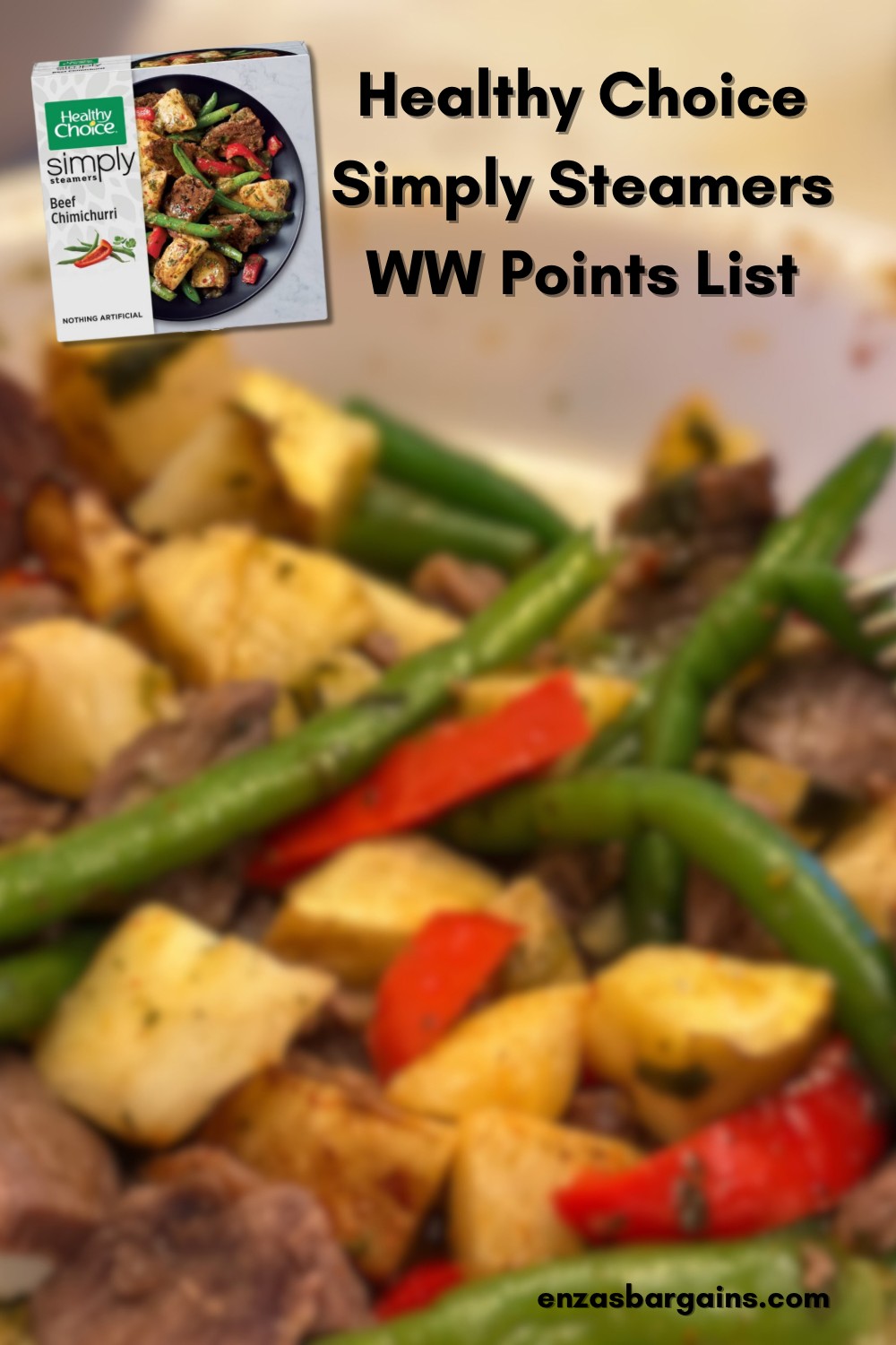 Healthy Choice Simply Steamers WW Points List