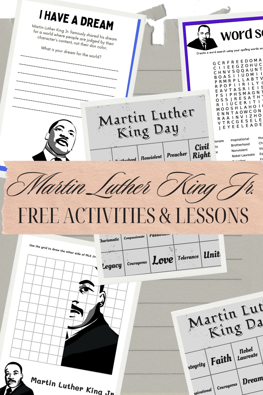 Martin Luther King Jr. Day Activities and Lesson Plans